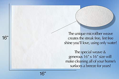 Streakfree Microfiber Glass Cleaning Cloths - Best Microfiber Cleaning Cloths For House | Specially Designed Microfiber Cleaning Cloths For Glass, Windows, Cars, Electronics (6) #TOP1