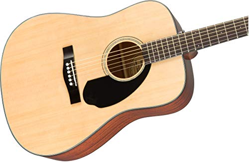 Fender CD-60S Dreadnought Acoustic Guitar in Natural #TOP5