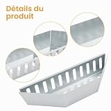 Cestello per carbonella per grill Weber - Accessorio BBQ per griglie a sfera da 57 cm - Cestini per carbonella e vaschetta per carbonella - Compatibile con i grill Weber 7403 e One-Touch a carbonella - 2