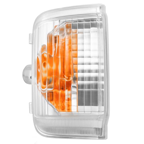Image of NIMOVA LEFT Wing Mirror Indicator Light Lens Lamp Orange Passenger Side for Fiat Ducato Peugeot Boxer Citroen Relay 2006 Onwards | OEM 6325H0, 6325.H3, 71748252, 71748254, 71748255 (Left Side)