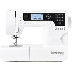 Maquina De Bordar Chicago 7 Máquina de coser Bernette Chicago 5 - Swiss Design - Quilt e Patwork