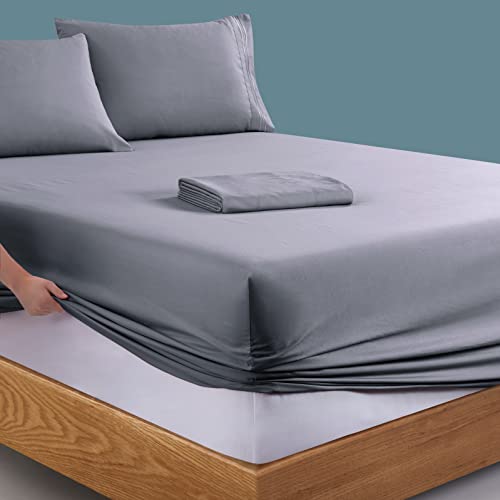 Manyshofu MSF0811-0211 Extra Deep Pocket King Size Sheets - Hotel Luxury 1800 Thread Count Sheets & Pillowcases thumb #4