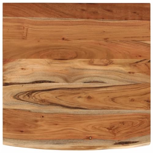 Plateau de table en acacia massif 80x80 cm rustique - 2