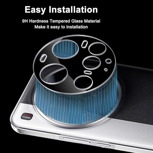 Image of Xmon Back Camera Lens Protector for Xiaomi Mi 15 Ultra 5G (1 Pack) Premium Camera Glass Protector Guard, Anti-Scratch, Ultra-Clear, Easy Installation