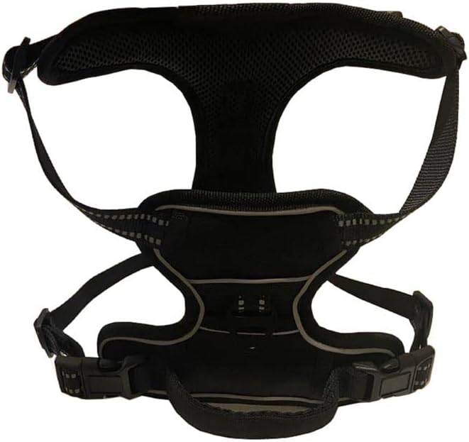 Miniatura 7 de Easy Walk - Chaleco ajustable acolchado suave para perro, arnés Oxford reflectante sin tirones con mango resistente de fácil control, 2 clips para