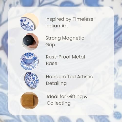 Image of RITUALISTIC Holland Metal Fridge Magnet | Freeze Magnet Set | Gift Items for Women and Men | Diwali & Home Decor Gift Item | Fridge Magnets Refrigerator Stylish | Perfect Souvenir Gift | Set of 3