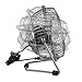 Comfort Zone CZHV4S Quiet Dual-Powered 4-inch High-Velocity Portable Fan with Adjustable Tilt, assorted color