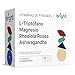 Gestión del Estrsés -Triptófano con Magnesio + Rhodiola Rosea y Ashwagandha - Sin GMO | Reduce los niveles de Cortisol, Complejo sinérgico para Equilibrio Emocional, Energía | 28 Dosis diarias