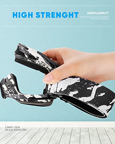 Unumac Dirt Bike Atv Goggles Adult Motorcycle Motocross Goggles With 3 Layer Soft Thick Foam, Anti Uv Windproof Dustproof Anti Fog Racing Skiing Goggles For Men Women Youth Kids (Sliver Lens) #TOP1