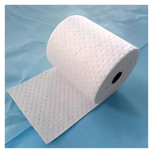 ERRULAN Oil Absorbent Pads Marine, Bilge/Garage Spill Control Pad, Fuel/Fuel Absorbent Mat for Home Garage Laboratory Absorb Oils and Petrol Based Fuels(L 6.6ft)