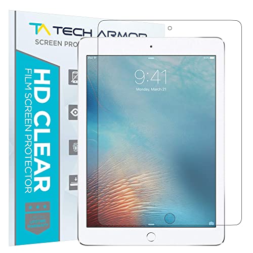 Tech Armor Matte Anti-Glare Film Screen Protector Designed for Apple iPad Pro 9.7 Inch (2016 and 2017) 2 Pack
