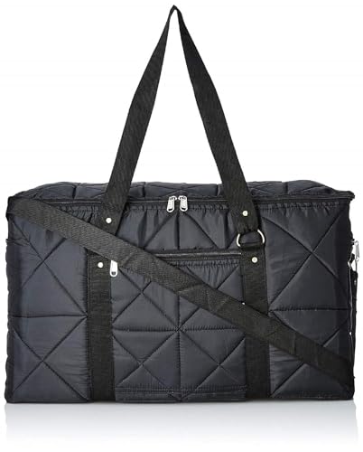 Kuber Industries Polyester 27 Cms Duffle Bag(CTKTC8858_Black) 3 41PbnaC4lkL