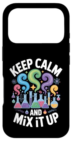 Keep Calm Science Lab �������w �X�}�z�P�[�X iPhone 17 Pro �p