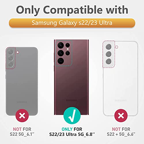 Coque Samsung S23 Ultra antichoc robuste violette 5G