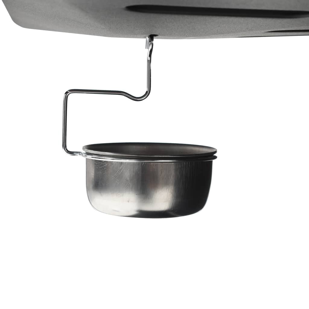 vidaXL Barbecue Griglia a Gas con 6 Fornelli Acciaio Nero