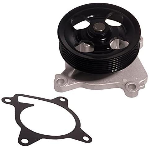 TUCAREST AW7174 Professional Water Pump Kit w/Gasket (For 2.5L L4) Compatible With 2014-2018 Ni-ssan Altima, 2016 Murano, 14-15 Pathfinder, 14 15 16 17 18 19 20 Rogue /2014-2017 In-finiti QX60 Cover