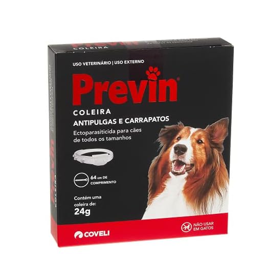 Coleira Antipulgas Previn para Cães