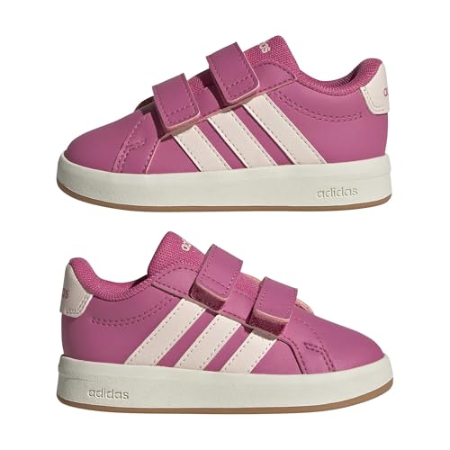 adidas Unisex Baby Grand Court 3.0 Shoes Infants, pink Fusion/Wonder Quartz/Off White, 25 EU