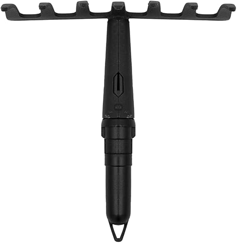 Zenport J4007 - Accesorio para rastrillo de suelo, multiherramienta de jardín, color negro