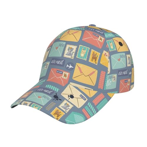 Casquette de baseball violette délavée chapeau de sport polyvalent avec trou queue de cheval
