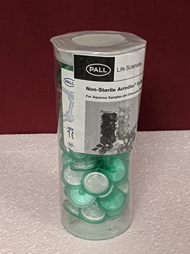 Pall Acrodisc 25 mm Syringe Filter 5 µm Versapore Membrane PN 4489T / Pack of 75