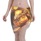 Utilisation multifonctionnelle : idéal pour diverses occasions, ce vêtement de plage personnalisé imprimé boule de Noël peut être utilisé comme serviette de plage, couverture de bikini, écharpe de maillot de bain, châle de protection solaire, paréo, couverture de plage, foulard, bandeau, robe courte ou une couverture basique, ajoutant une touche d'élégance et de style à votre ensemble de plage.