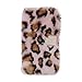 Miagon Plüsch Hülle für iPhone 11,Flip PU Leder Hülle mit Diamant Buckle Kartenfächern Stand Warmer Winter Pelzig Brieftasche Schutzhülle,Leopard Rosa