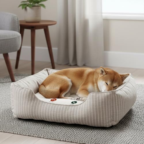 Couchage moelleux chien chat avec lit confortable et coussin lavable - 4