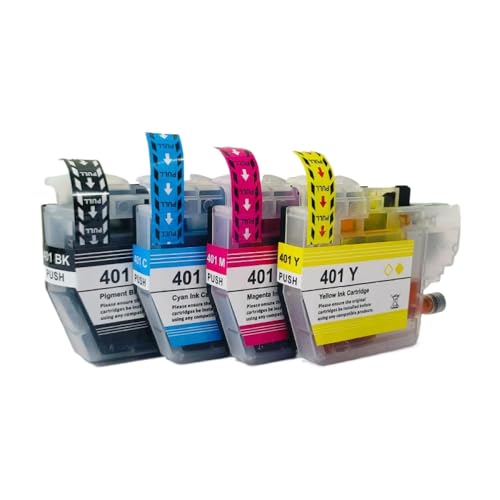 Cartouche d'encre LC401 haute précision pour J5340DW J5345DW