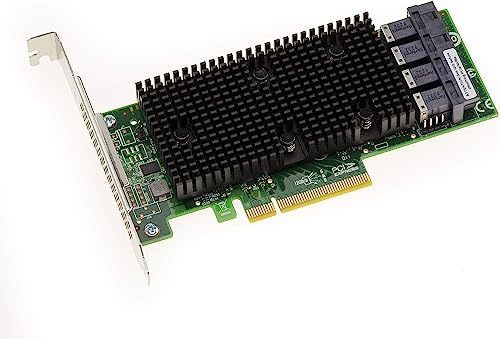 SVNXINGTII 9400-16i SATA/SAS HBA IT Mode Controller Card 12 Gbps PCIe 16 Port Support NVME HDD