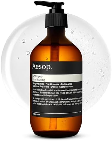 Aesop Shampoo | Gentle Purifying Shampoo for All Hair Types | Color-Safe, Lightweight Formula for Hydrated, Soft and Shiny Hair | 16.9 oz