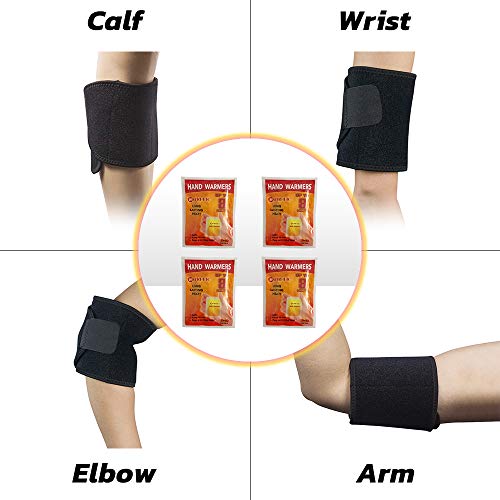 World-Bio Disposable Hand Warmers, Safe Natural Odorless Air Activated Warmers Gives 8 Hours Warm - Instant Heating Pad Pocket Warmer 40 Pairs, Individual 80 Packs #TOP3