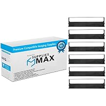 Compatible Replacement for Citizen 120D/180D/200GX/GSX-190/MPS-1200/1250 Black Printer Ribbons 6/PK AH37945-0