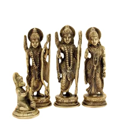 Statues Ram Darbar en laiton : un chef-d'œuvre artisanal d'élégance spirituelle pour salon