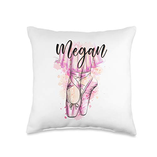 ballerina throw pillow
