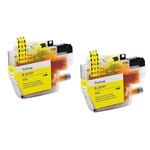 Cartouche LC3019XXL jaune compatible avec imprimantes MFC J5330DW J6930DW J6730DW