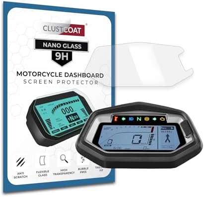 9H Nano Glass Motorcycle Dashboard Instrument Cluster Screen Protector for Hero Xtreme 200S / Xpulse 200 / Xpulse 2004V / Xpulse 200T / Glamour XTEC
