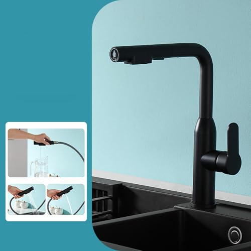 Mitigeur cuisine double jet extractible et compatible eau potable - 4