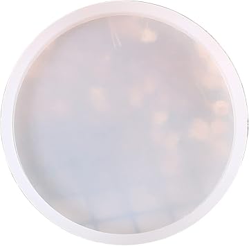 Round Shape Resins Tray Molds for Jewelry Silicones for Epoxy Holders Art Craft Tray Silicones for Epoxy