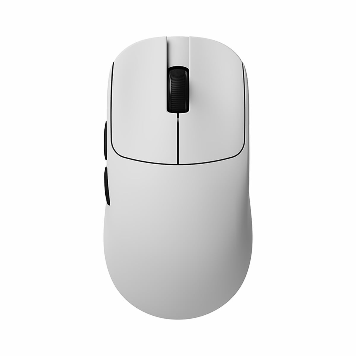 ATKGEAR VXE MAD R Ultra-Lightweight Wireless Gaming Mouse – 36 g, PAW3395/3950 Optical Sensor, Dual 1K/8K Polling, Nordic 52840, Wired & 2.4 GHz, Ice-Feel Coating (MAD R Major +, White)
