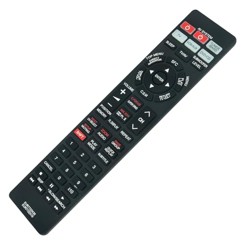 EUR7722X30 EUR7722X10 New Replacement Remote Control fit for Panasonic DVD Player Recorder SAHT878 SC-HT250 SC-HT520E-S SC-HT535 SC-HT870E SC-HT870E-S SC-HT885E-S SCHT878 HT-870 SA-H870 - Image 3