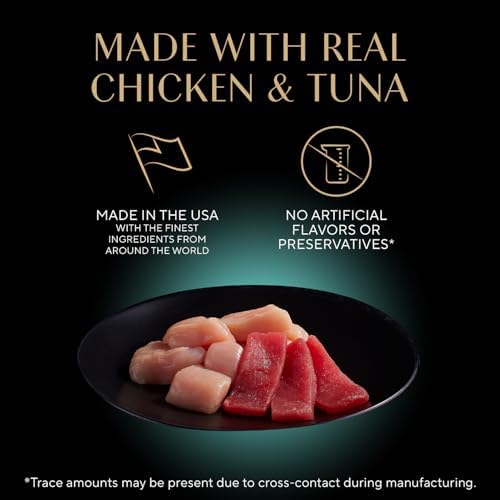 Sheba Perfect Portions Cuts Wet Cat Food, Chicken & Tuna, 2.6 oz, 6 ct, 2pk — view 2