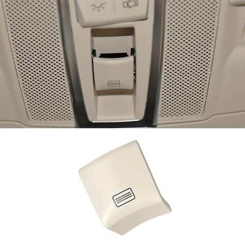 Y-QIPED Compatible with Mercedes Benz Sunroof Switch Button,Car Sunroof Switch for Mercedes Benz ML GL GLE GLS W166 W292 ML300 ML350 GLE350 (Cream White)
