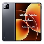 XIAOMI Pad 8 Pro, Tablet 11,2'', 12+512 GB, Snapdragon® 8 Elite, Batteria 9200 mAh, Display cristallino 144 Hz, HyperAI, Grigio, Garanzia 2 anni del produttore+1 anno extra, Caricatore non incluso