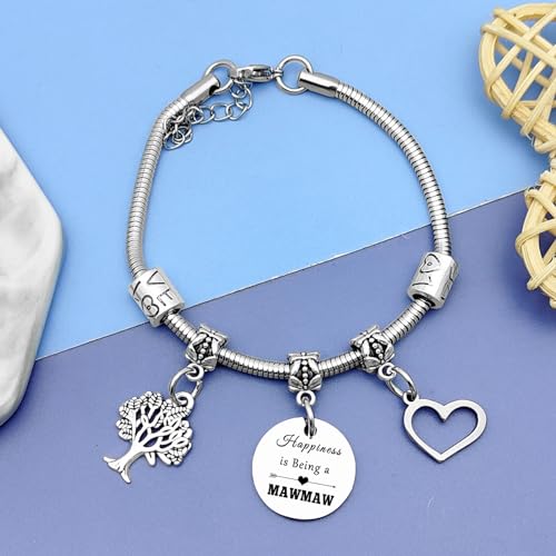 Image of DlaeKua New Grandma Gift New Grandma Bracelets for Women Promoted to Grandma Gifts First Time Grandma Gifts Pregnancy Announcement Gifts Grandma to Be Gifts New Nana Gifts Grandma Birthday Gifts
