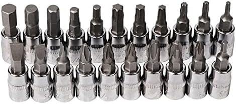 Kit combinado de herramientas 53 piezas con estuche plástico miniatura 5