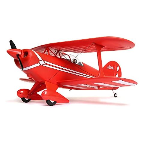 E-flite RC Airplane Pitts S-1S BNF Basic Transmitter Battery and Charger not Included with AS3X and Safe Select 850mm EFL35500 Cover