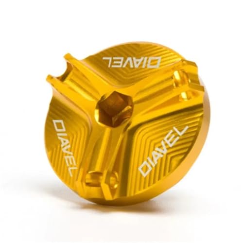 Tapa de aceite para Ducati Diavel: sustituto de aluminio CNC contra fugas