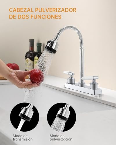 Llave flexible para fregadero 2 Imagen adicional