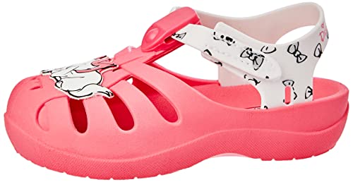 Sandália Disney Magic Aranha, Grendene Kids, Bebê Unissex, Rosa/Branco, 23/24